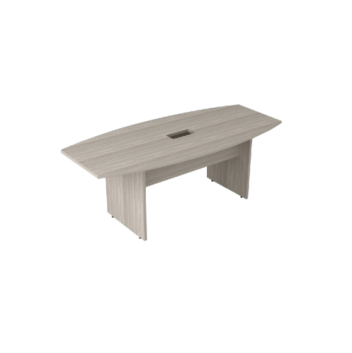 MESA DE REUNIÃO SEMI-OVAL PRIMA CLEAN